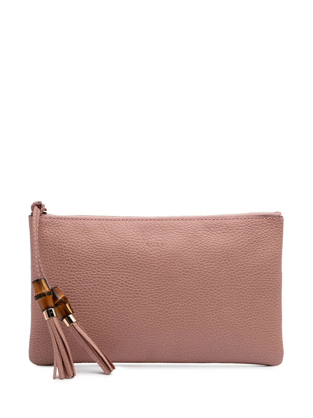 2016-2024 Calfskin Bamboo clutch bag