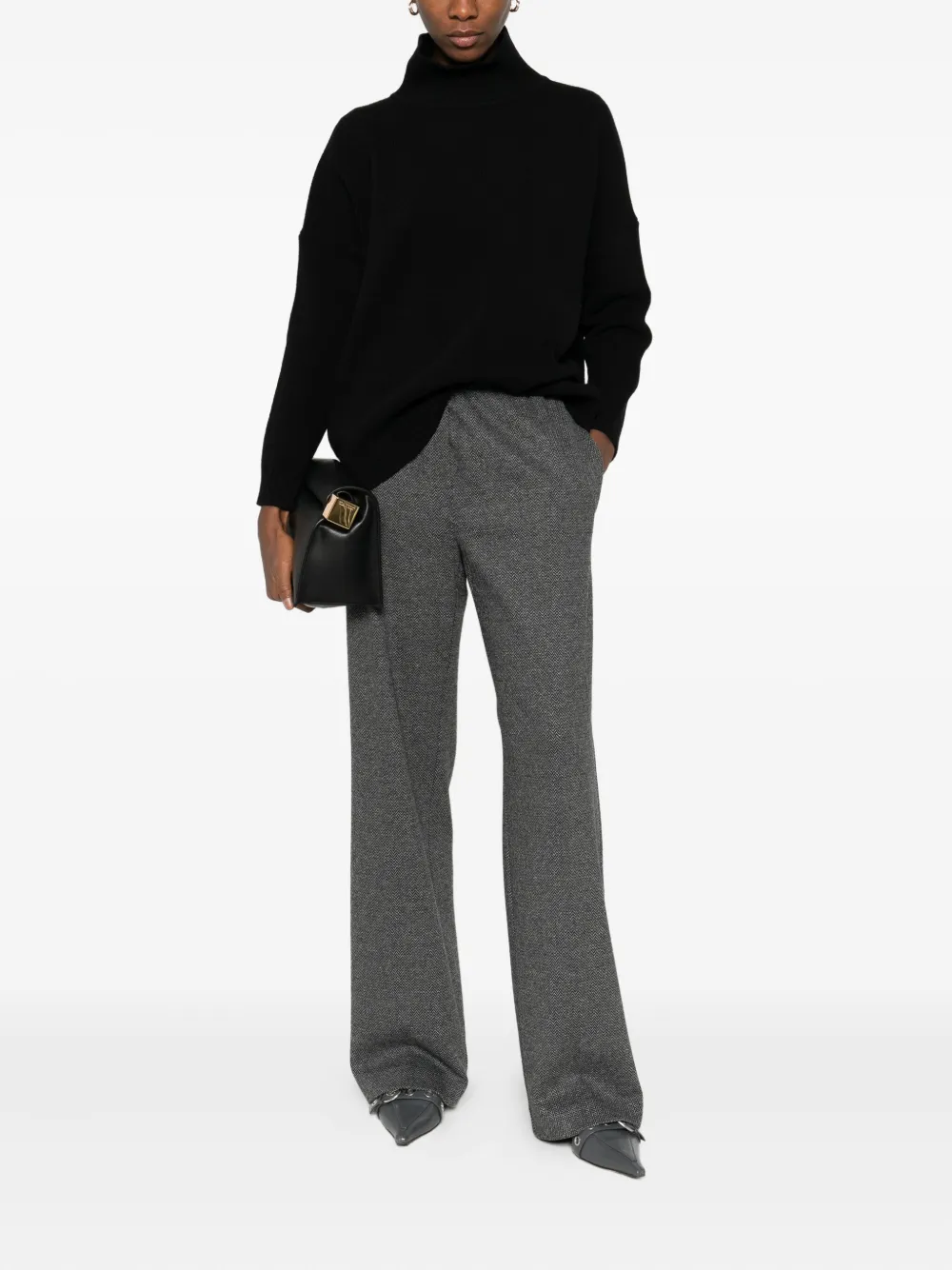 Weekend Max Mara high-neck ribbed sweater | Knitted Sweaters | Image 2