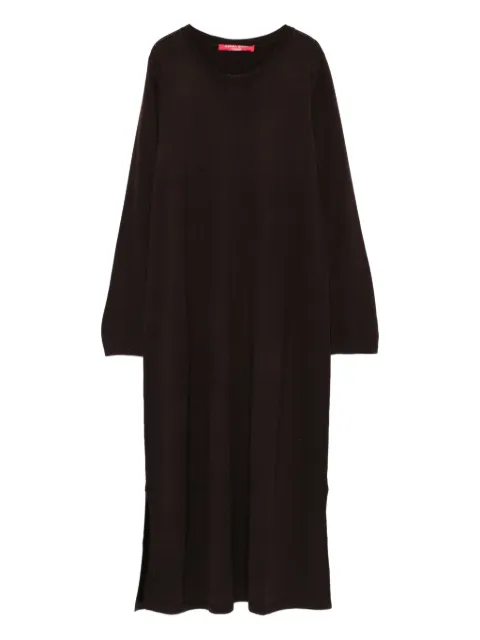 Marina Rinaldi vestido midi de punto fino