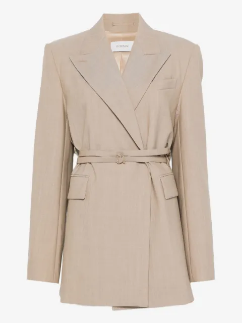 Sportmax blazer con cinturón