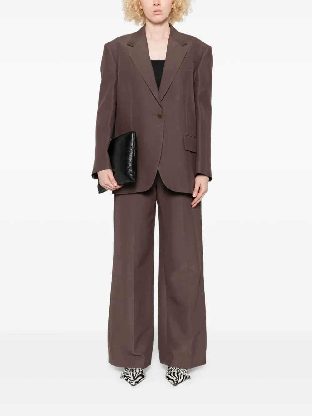 Weekend Max Mara Broek met zakken aan de voorkant - Bruin