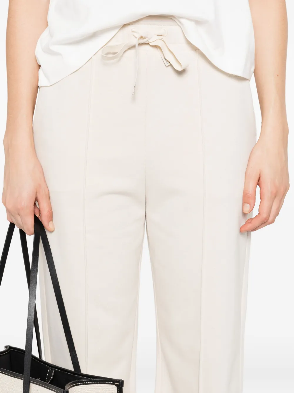Weekend Max Mara Broek met trekkoord Beige