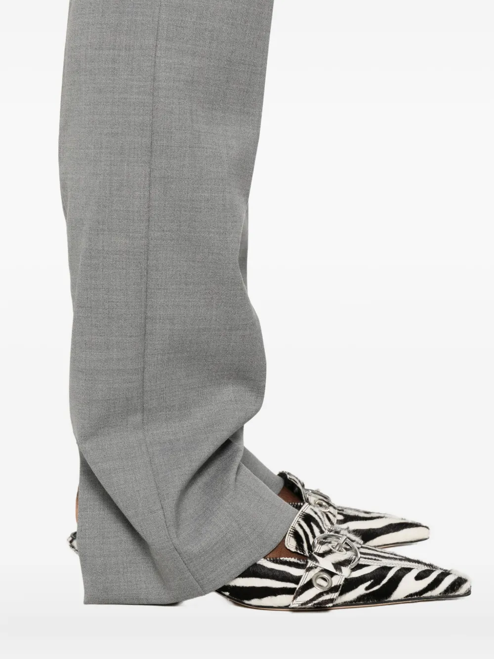 Sportmax Straight broek Grijs