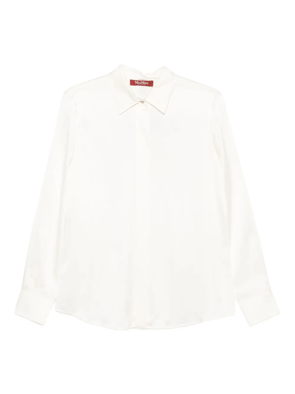 Max Mara Langärmeliges Hemd | Nude | Image 1