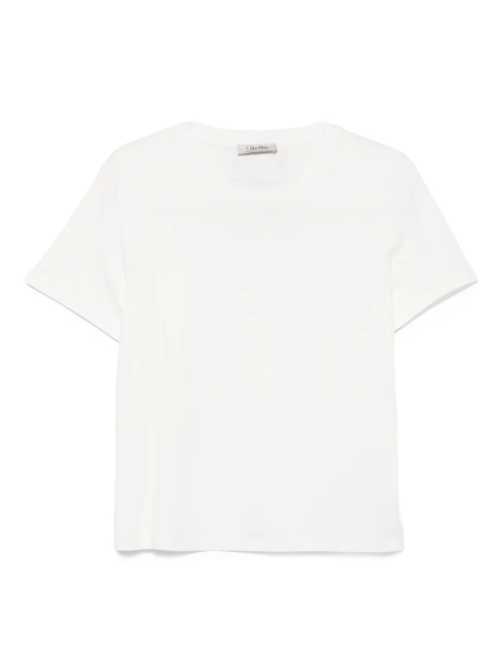 'S Max Mara T-shirt met logopatch Wit