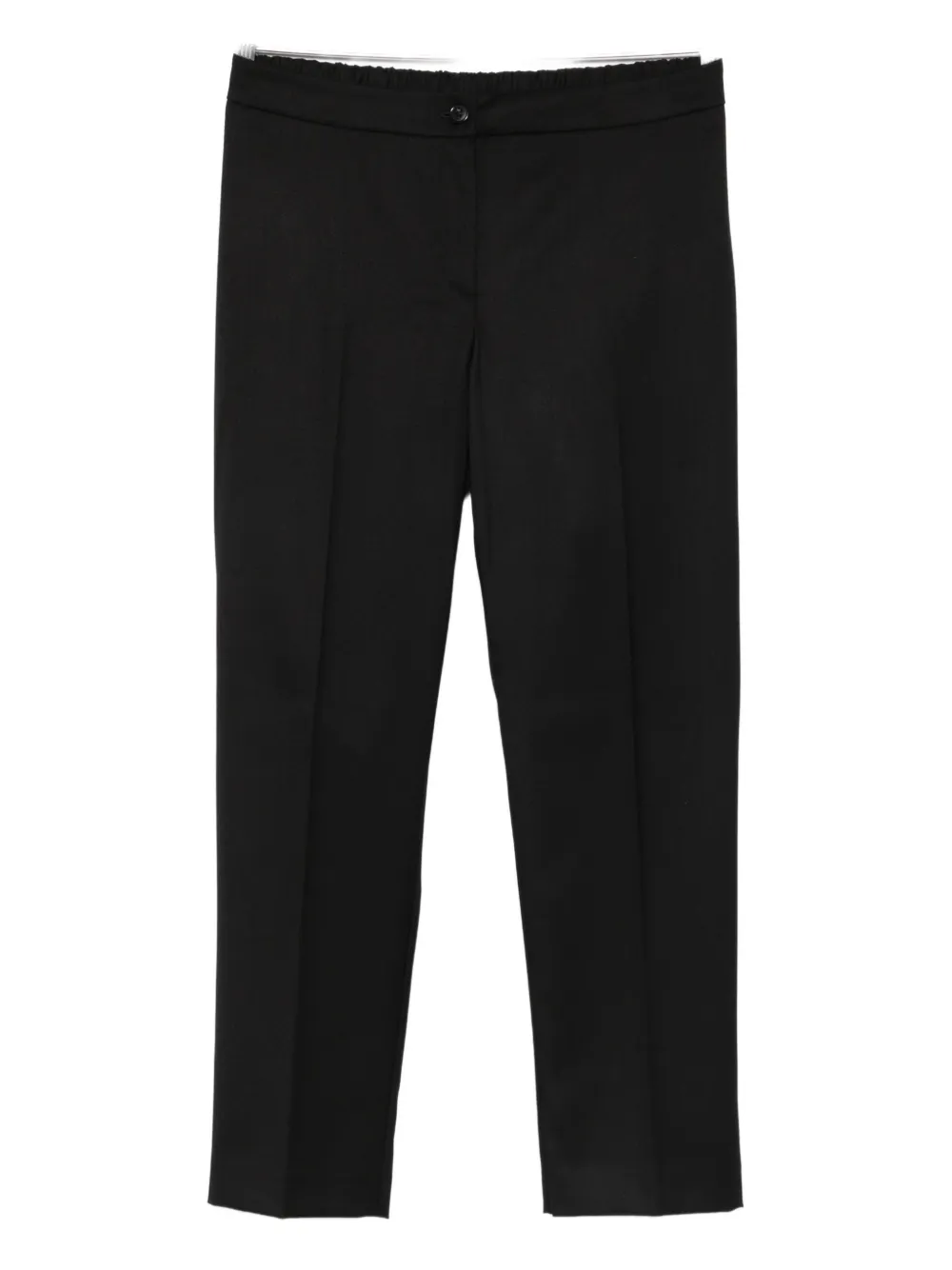 Marina Rinaldi Corone Button Trousers In Black