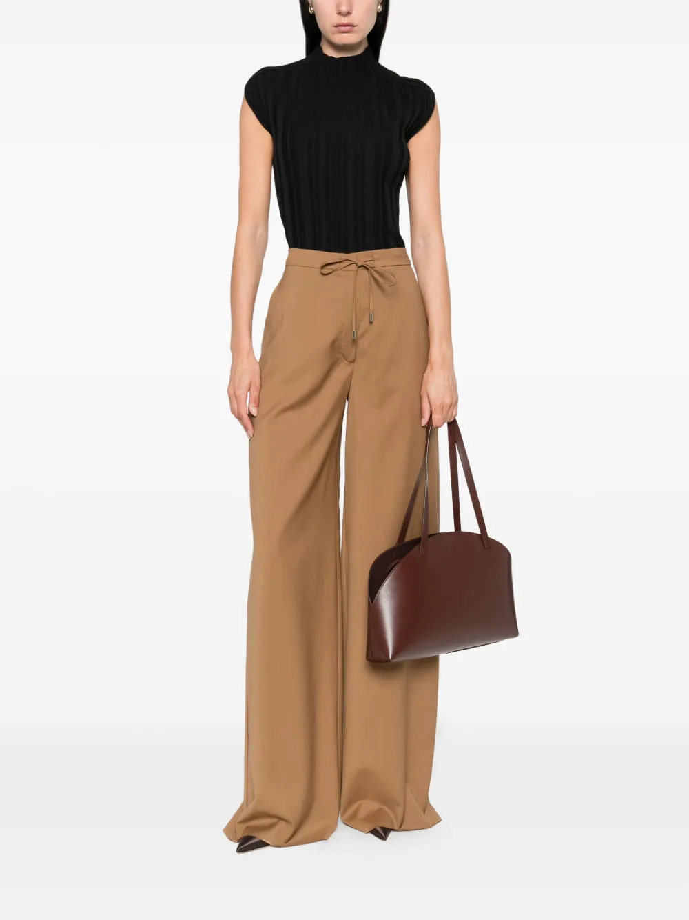 Max Mara drawstring trousers Bruin