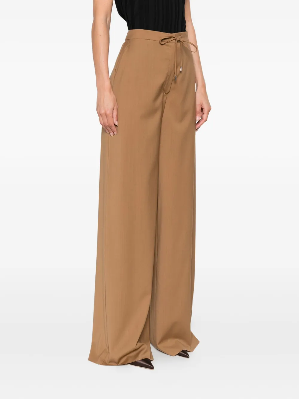 Max Mara drawstring trousers Bruin