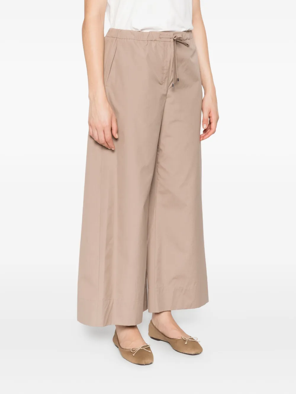 'S Max Mara Broek met trekkoord Bruin