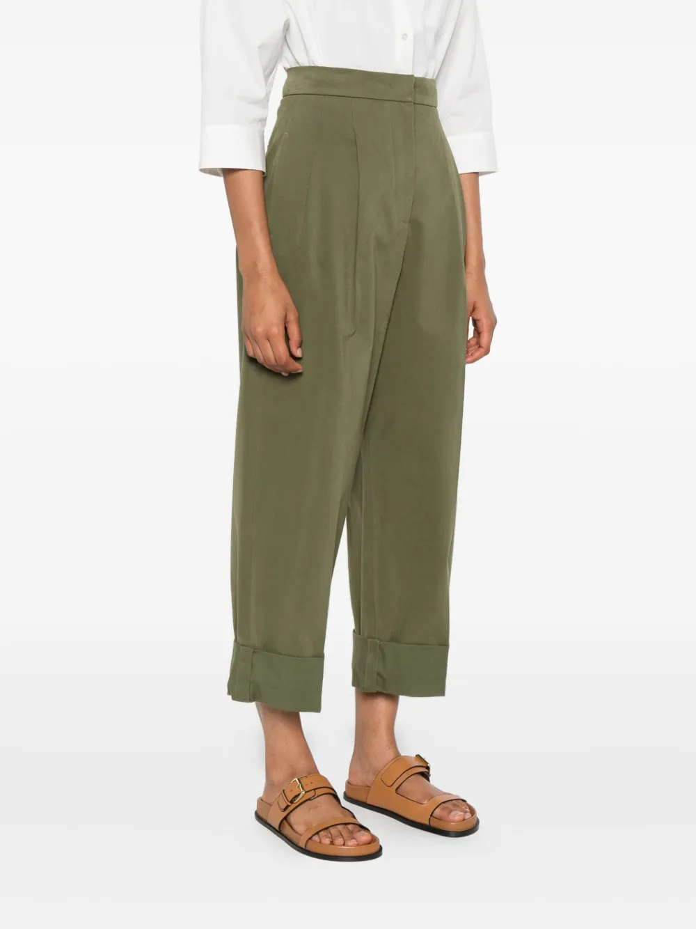 Weekend Max Mara Plooibroek Groen