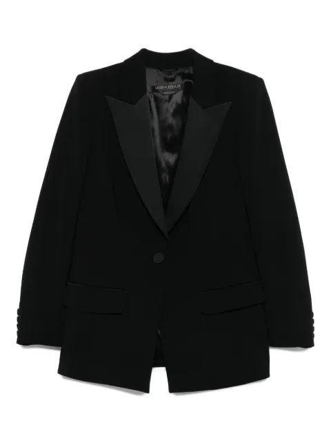 Marina Rinaldi shawl-lapel single-breasted jacket