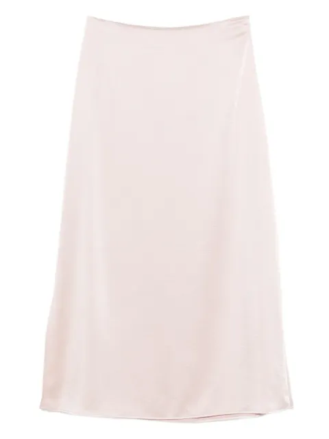 Weekend Max Mara satin-finish skirt