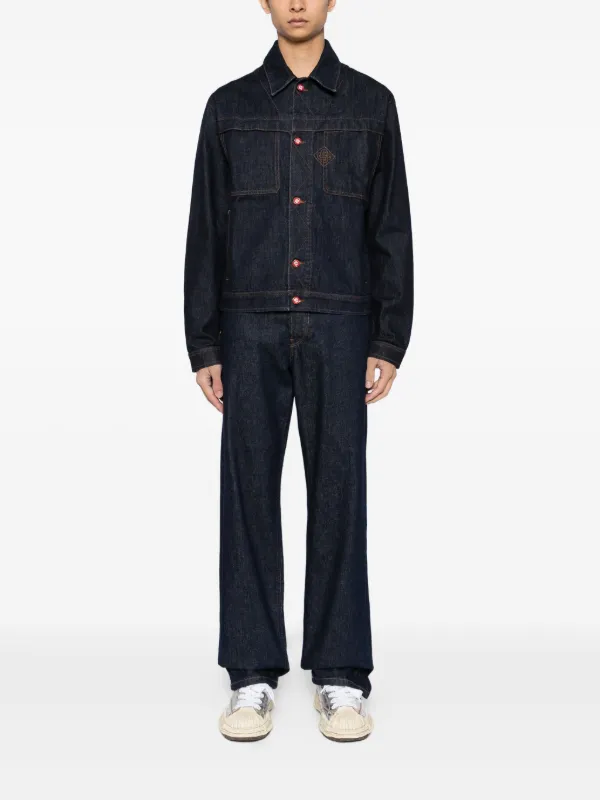 Casablanca デニムジャケット | ブルー | FARFETCH JP