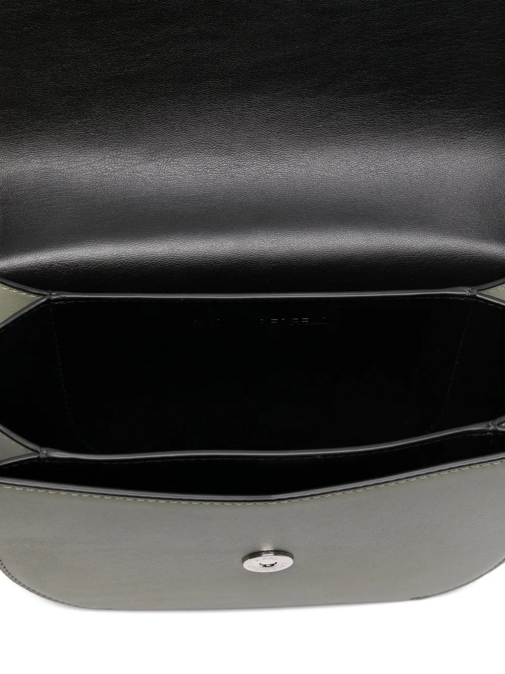 Karl Lagerfeld Leren crossbodytas Groen