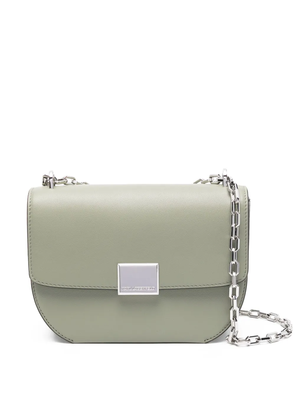 Karl Lagerfeld leather cross body bag - グリーン Karl Lagerfeld leather cross body bag - グリーン