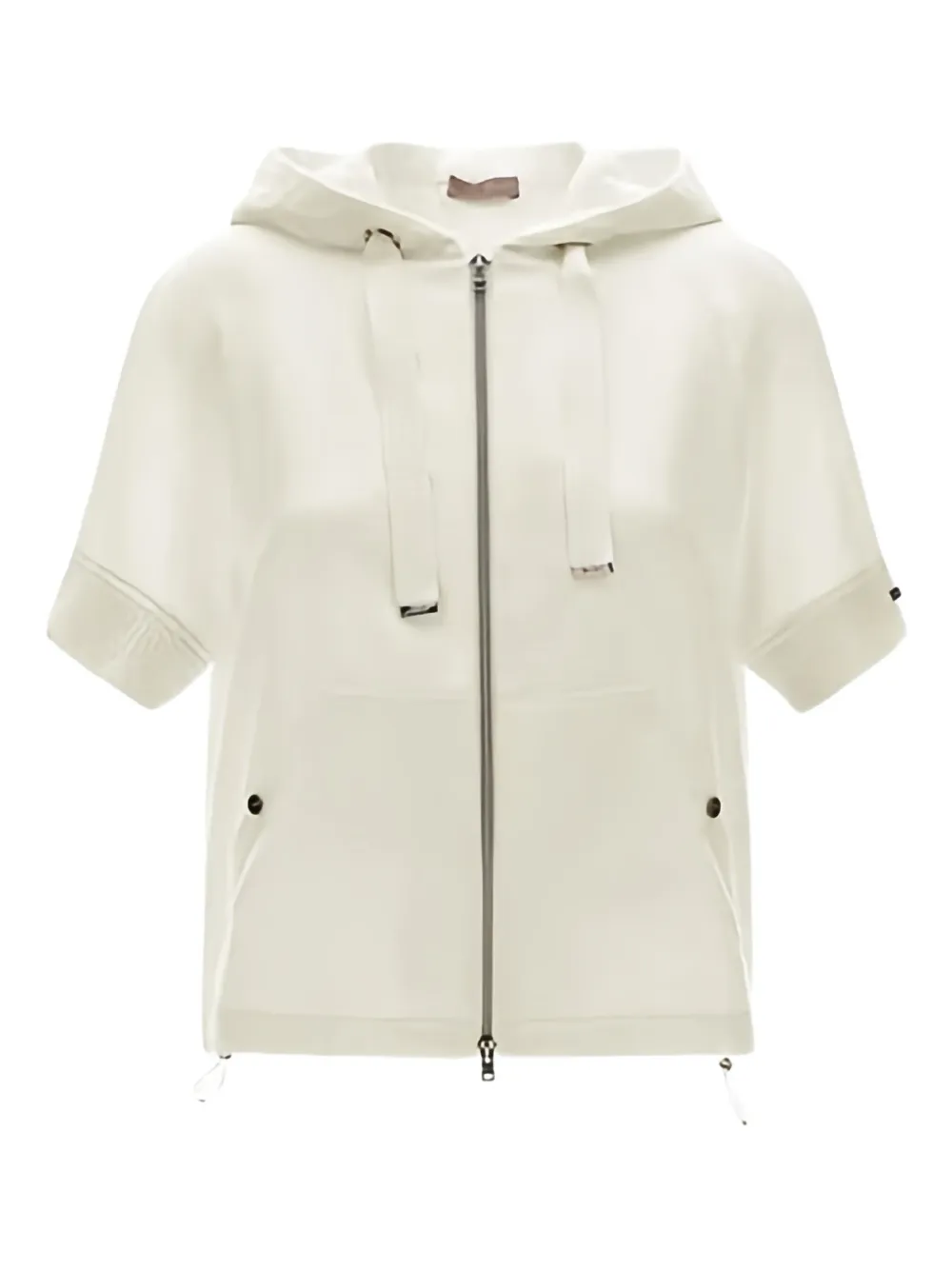 Herno Resort Sweatshirt In Cashmere Silk In Neutral