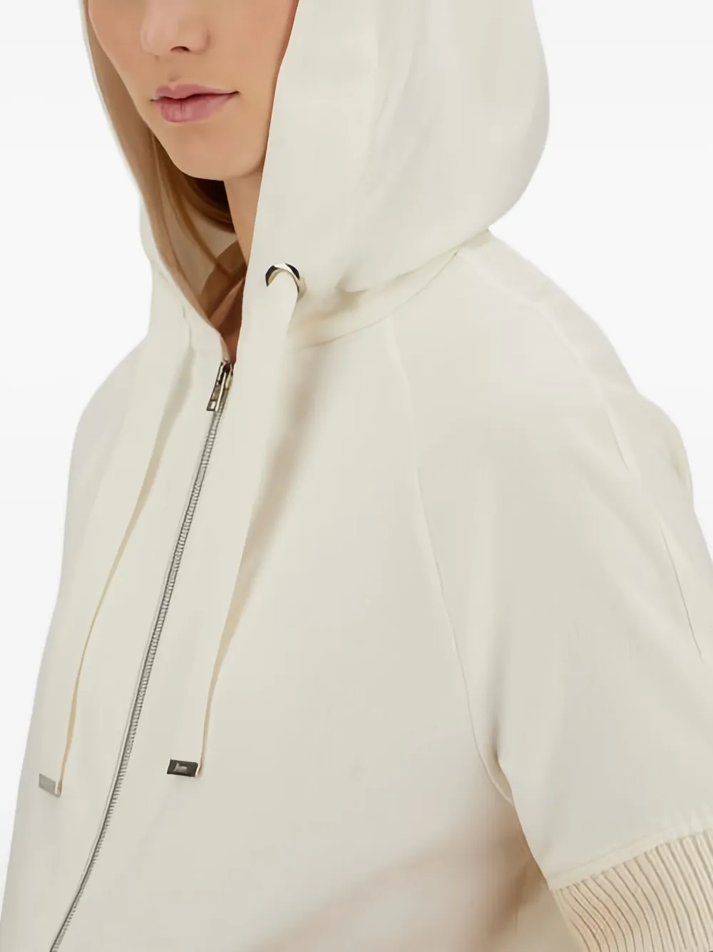 Herno hooded zip-front jacket Neutri