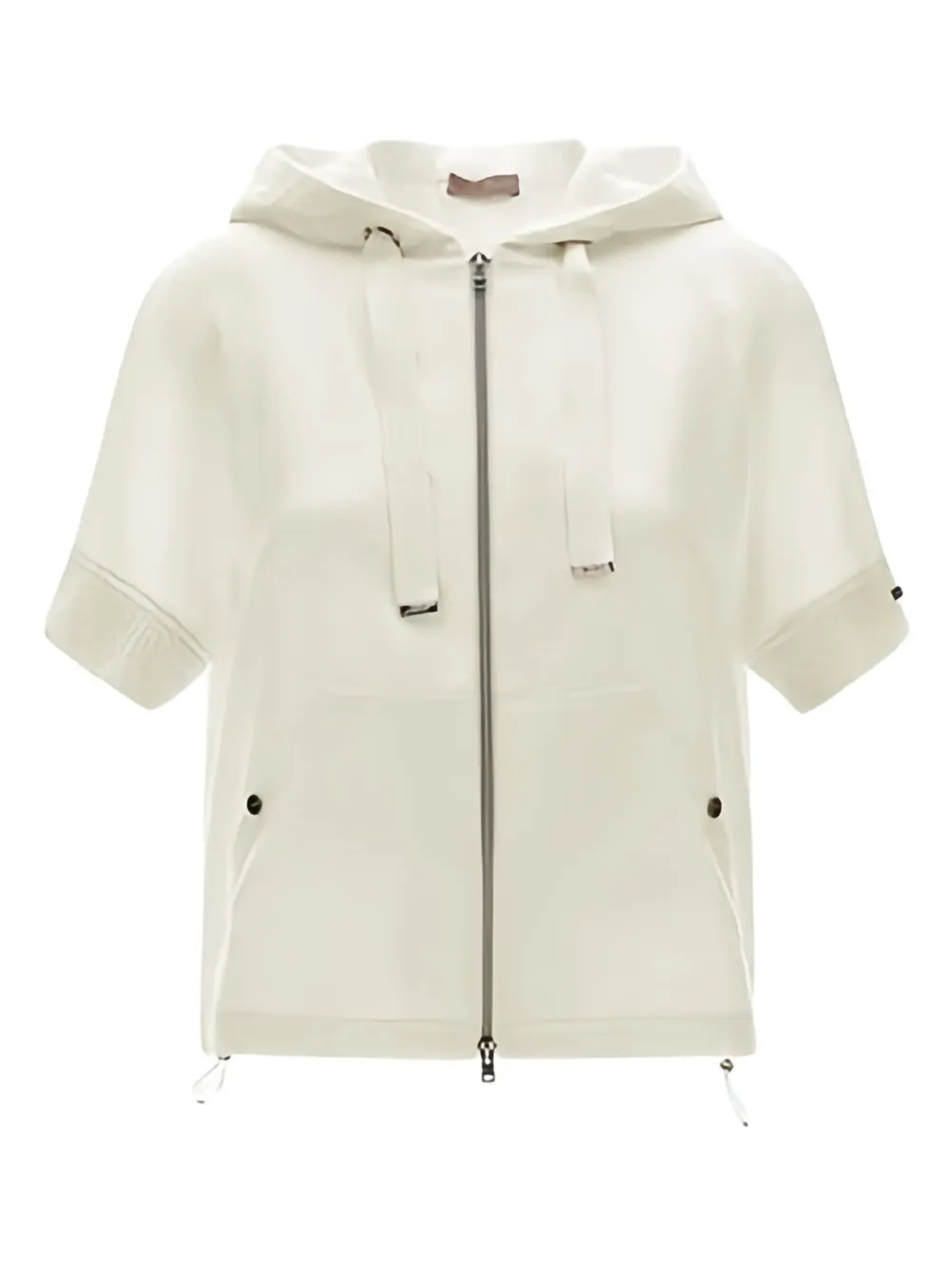 Herno hooded zip-front jacket Neutri