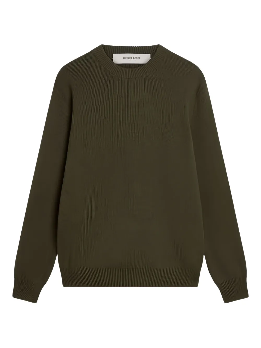 Golden Goose crew-neck logo sweater | Green | Image 1