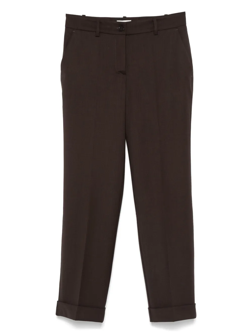 P.A.R.O.S.H. cuffed trousers Bruin