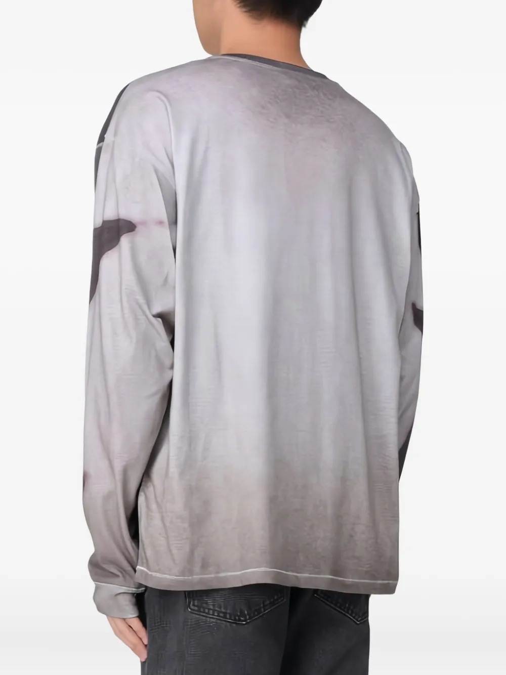 Diesel long-sleeve T-shirt - Grijs
