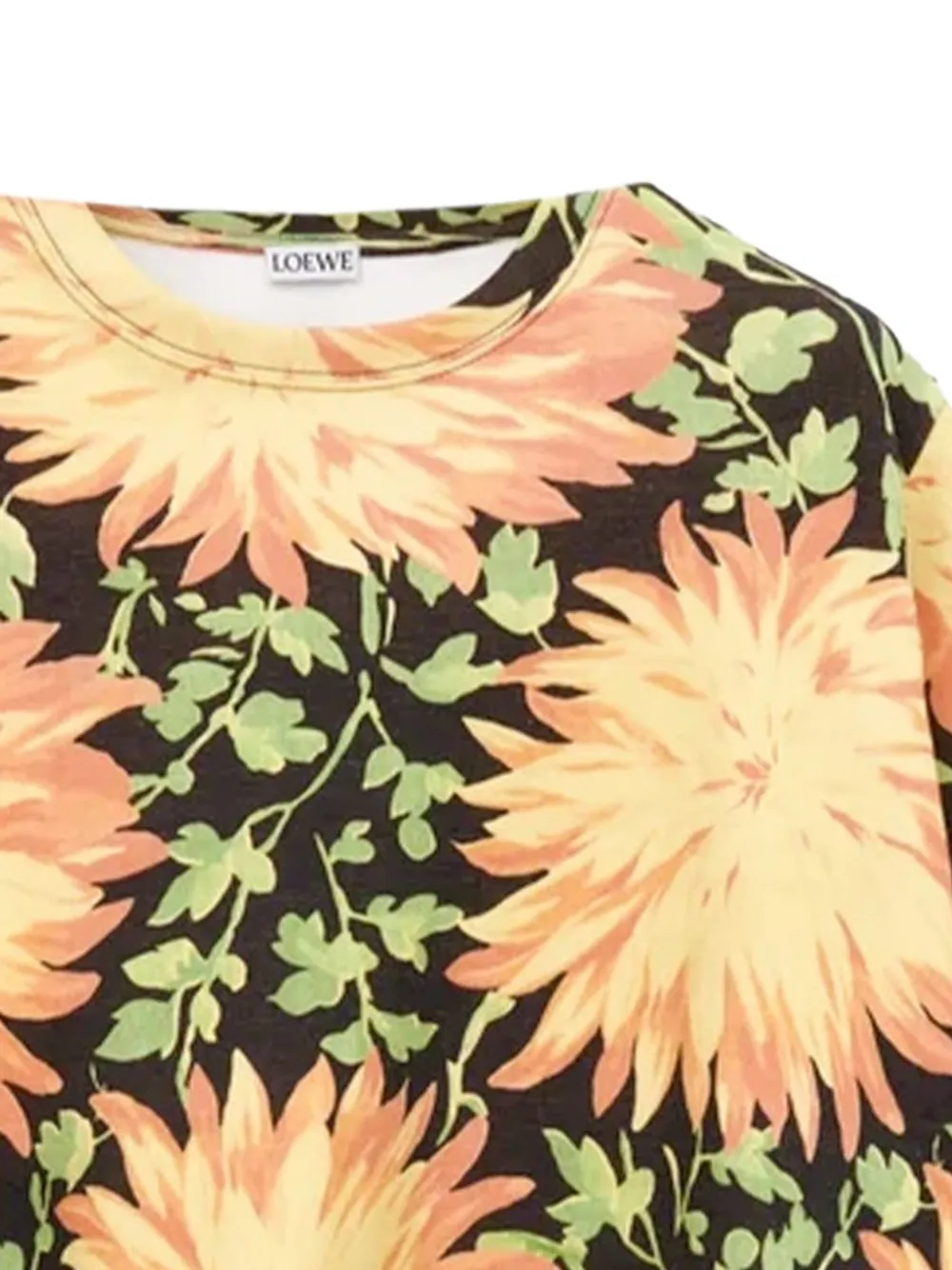  Loewe Trapeze Short-sleeve T-shirt - Orange 