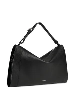 Sac à Main épaule Coccinelle Priscilla Cuir Grainé Noir, Neuf Avec étiquettes
