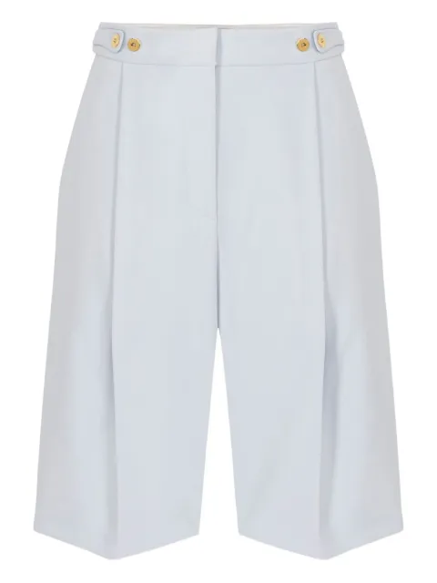 Elisabetta Franchi pleated high-waist shorts