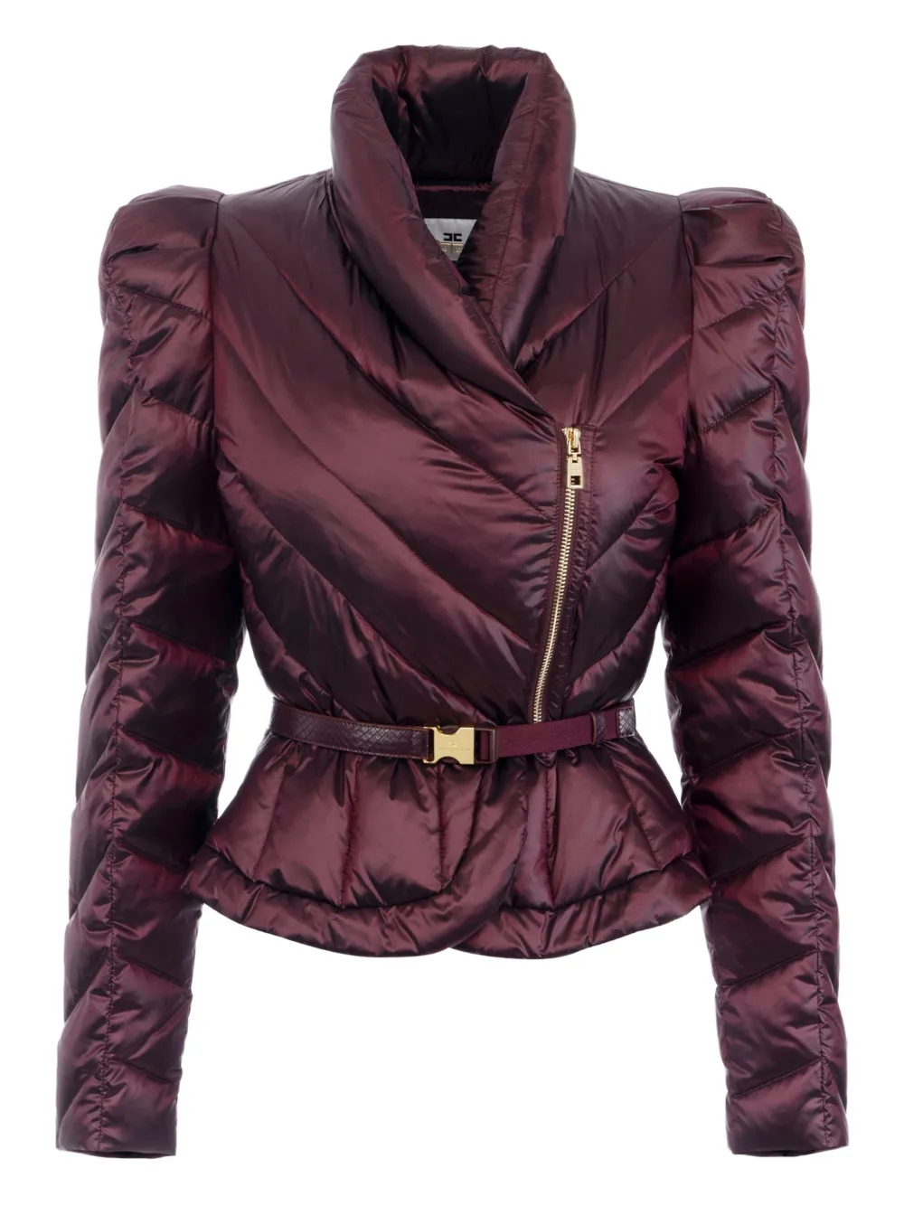 Elisabetta Franchi quilted down jacket | Red | Image 1