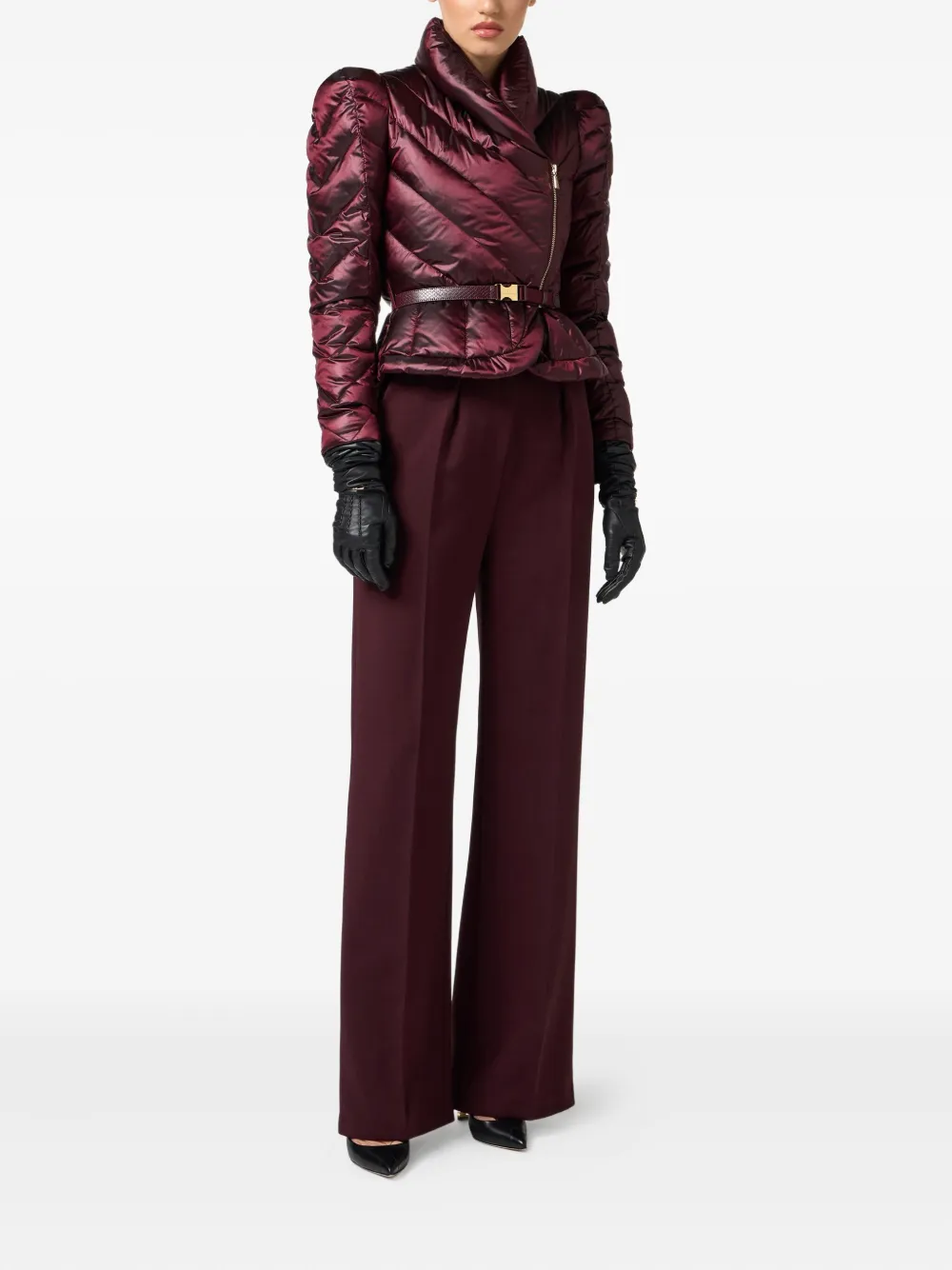 Elisabetta Franchi quilted down jacket | Down Jackets | Image 2