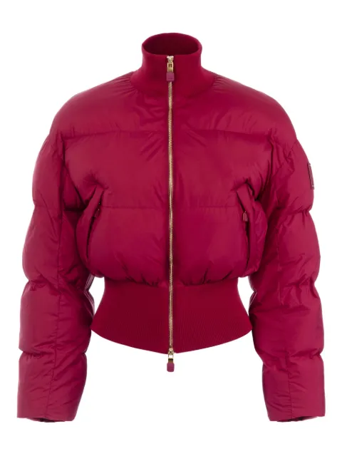 Elisabetta Franchi ribbed quilted down jacket