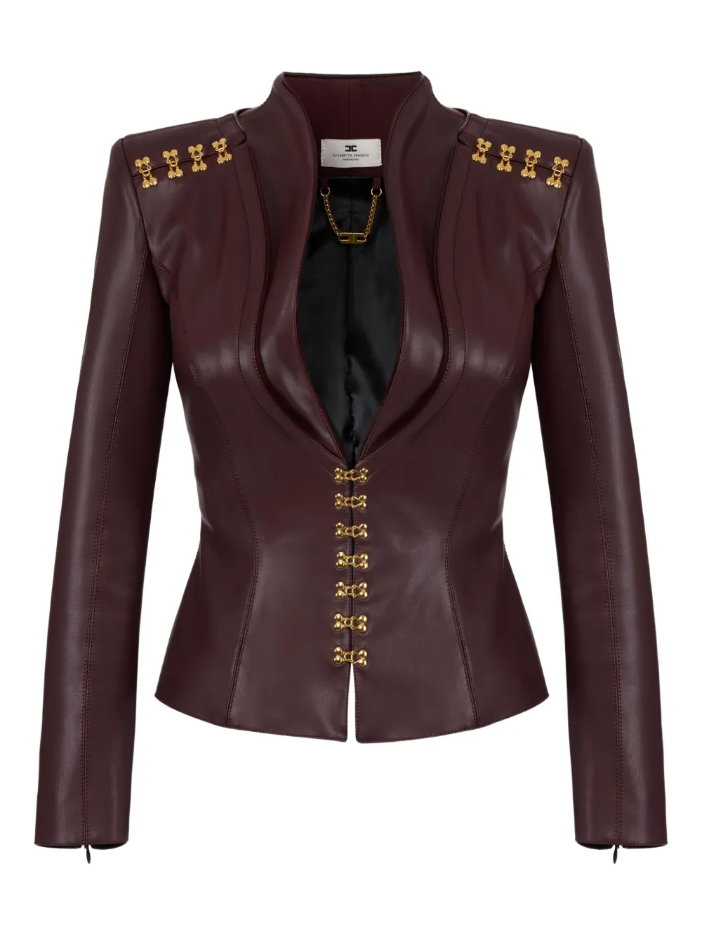 Elisabetta Franchi structured jacket | Brown | Image 1