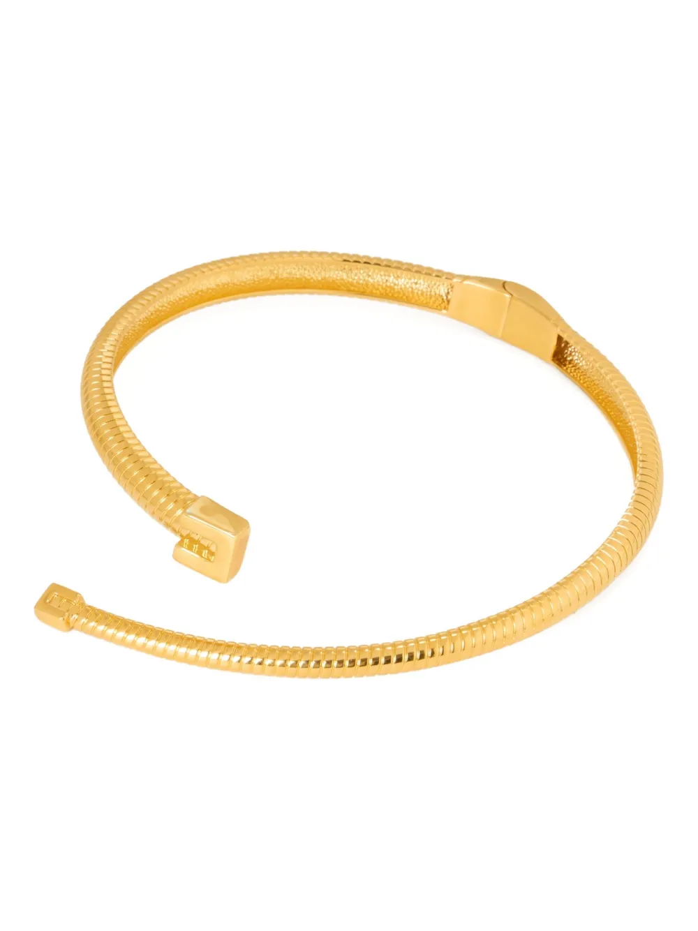 Elisabetta Franchi Snake-pattern Necklace In Gold