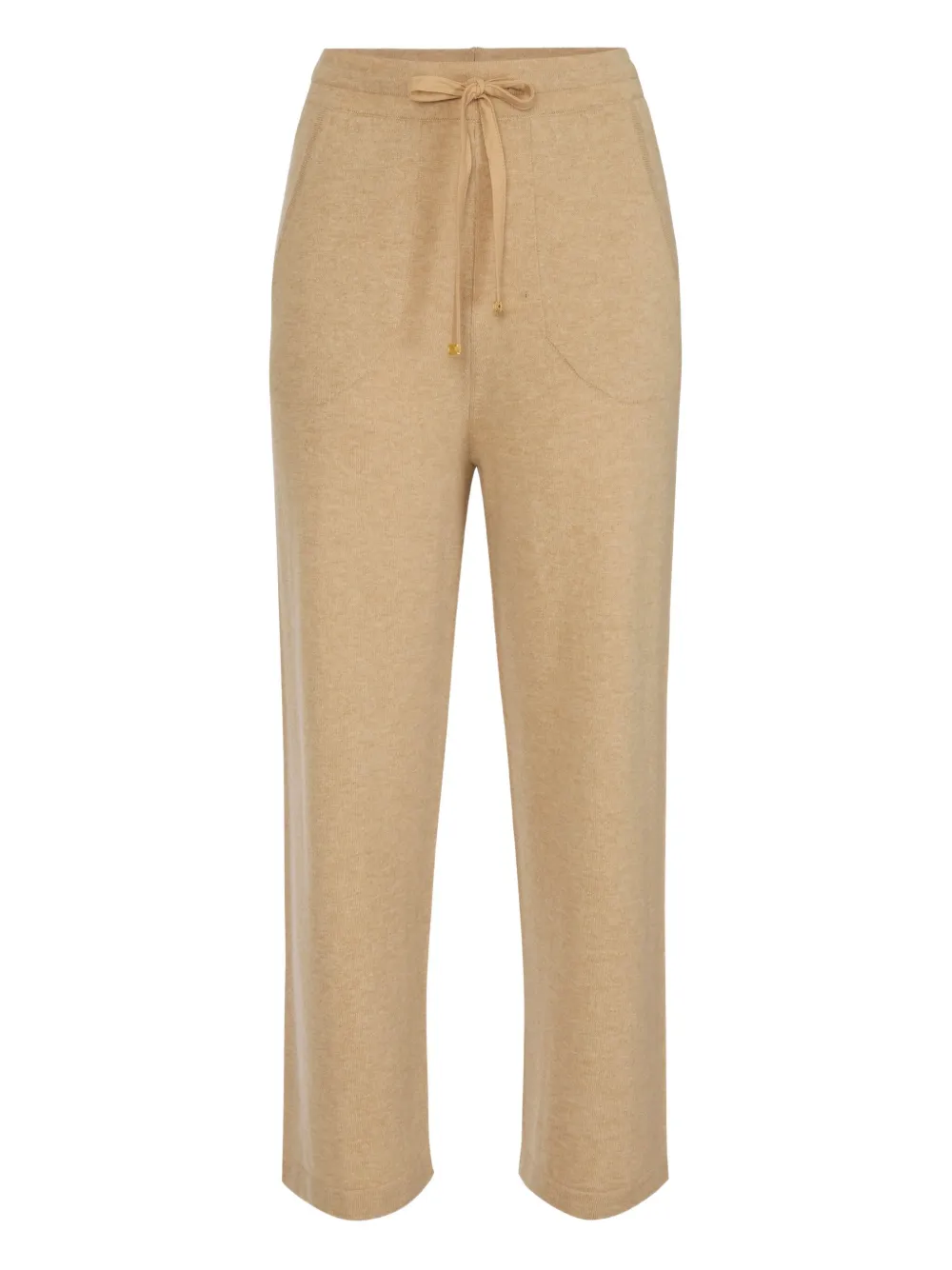 Elisabetta Franchi virgin-wool track pants | Neutrals | Image 1