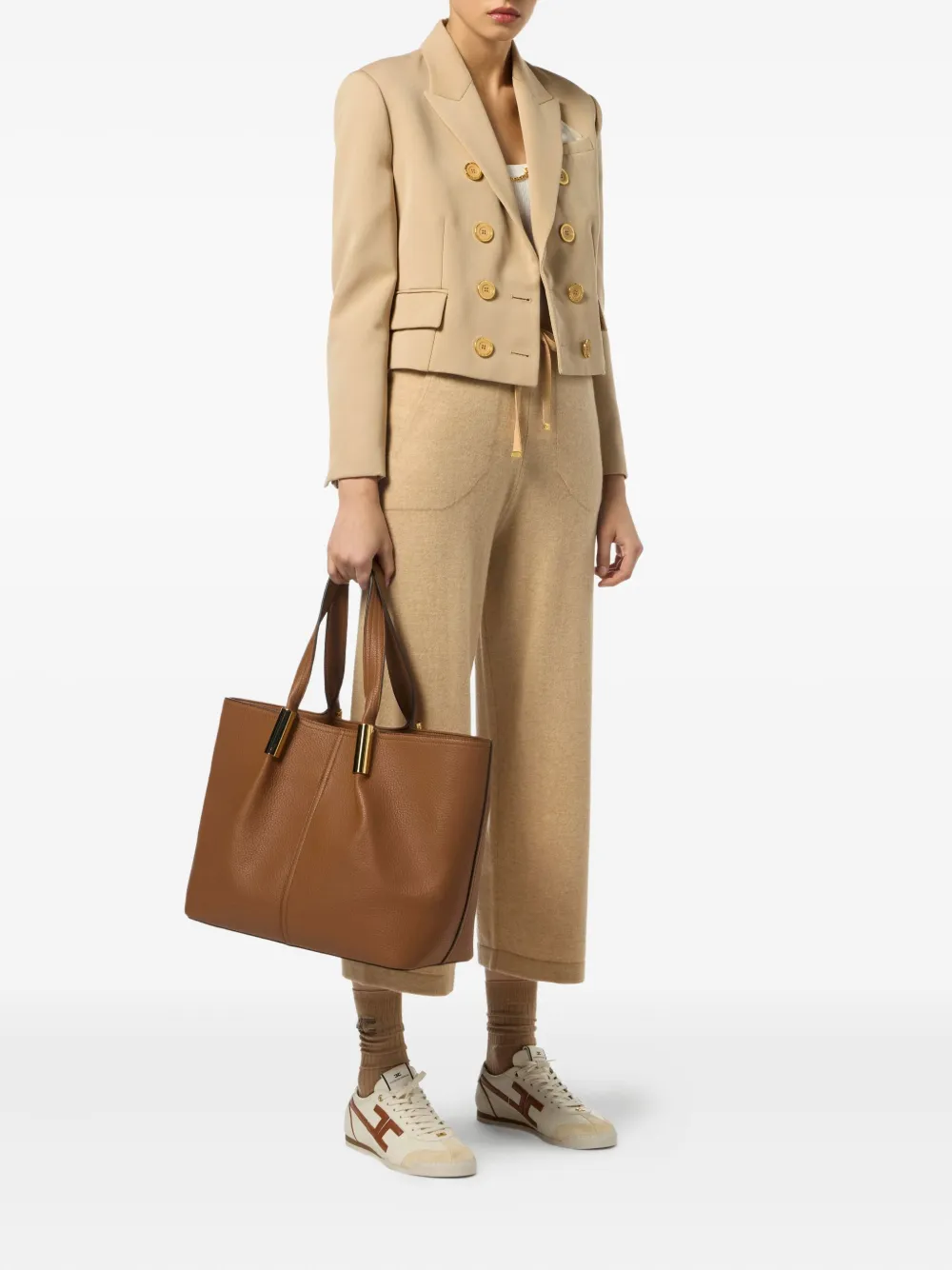 Elisabetta Franchi virgin-wool track pants | Sweatpants | Image 2