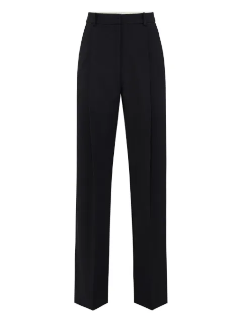 Elisabetta Franchi pleated crepe trousers