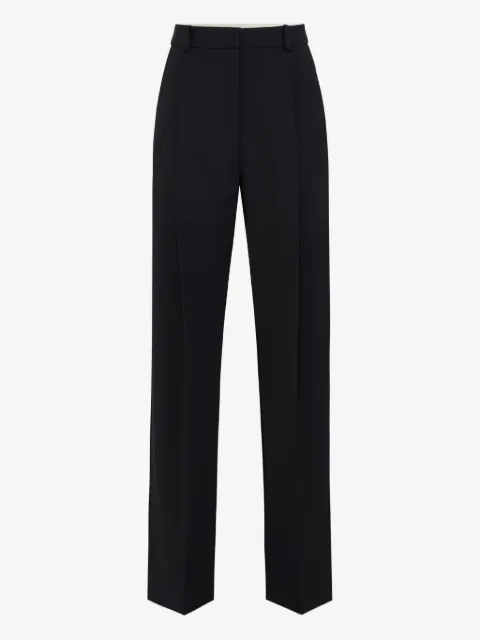 Elisabetta Franchi pleated crepe trousers