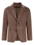 Lardini corduroy blazer - Brown