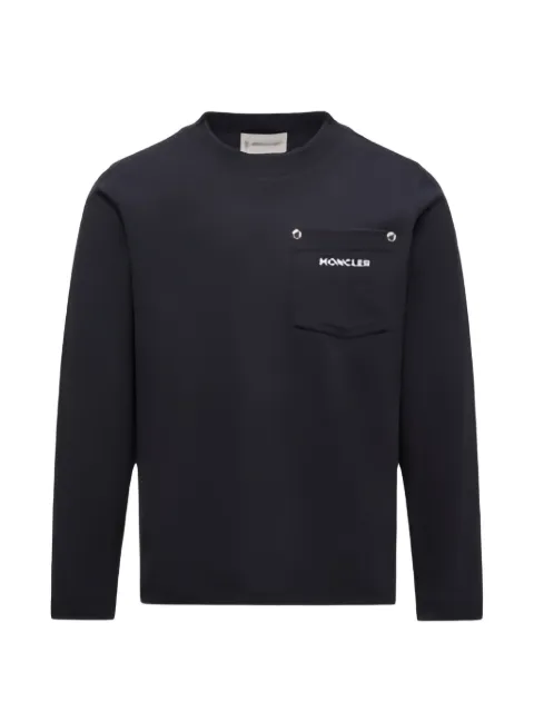 Moncler Enfant T-shirt med påsyet lomme