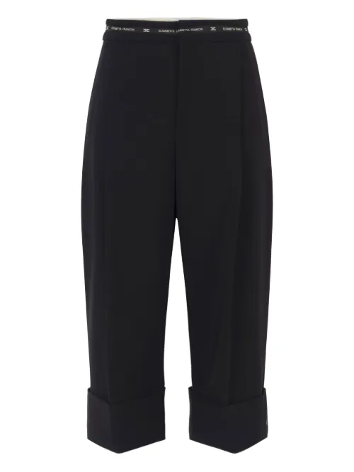 Pantalon de tailleur court - Elisabetta Franchi - Modalova