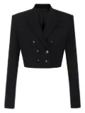 Elisabetta Franchi double-breasted jacket - Black
