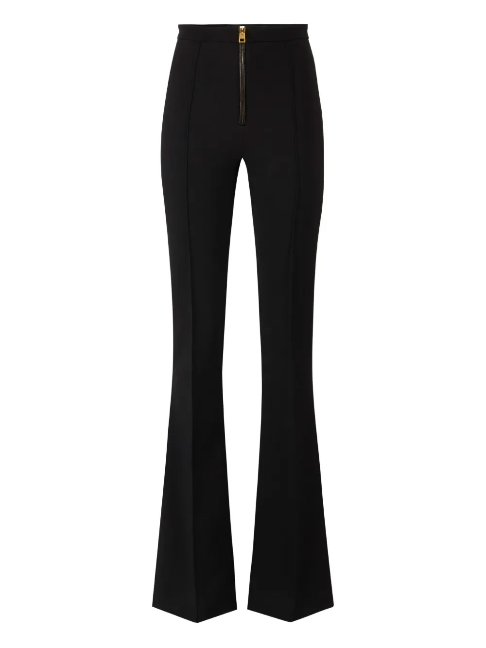 Elisabetta Franchi zip-front trousers Zwart
