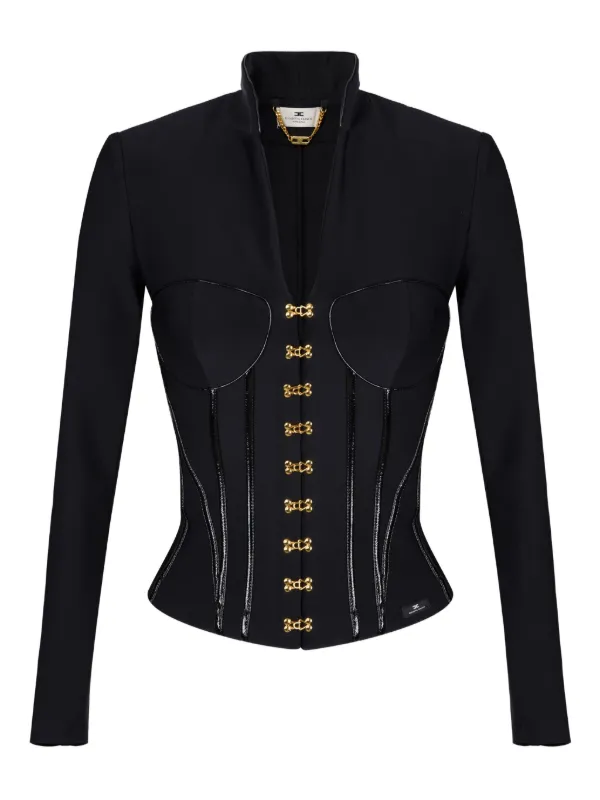 Elisabetta Franchi コルセットディテール ジャケット