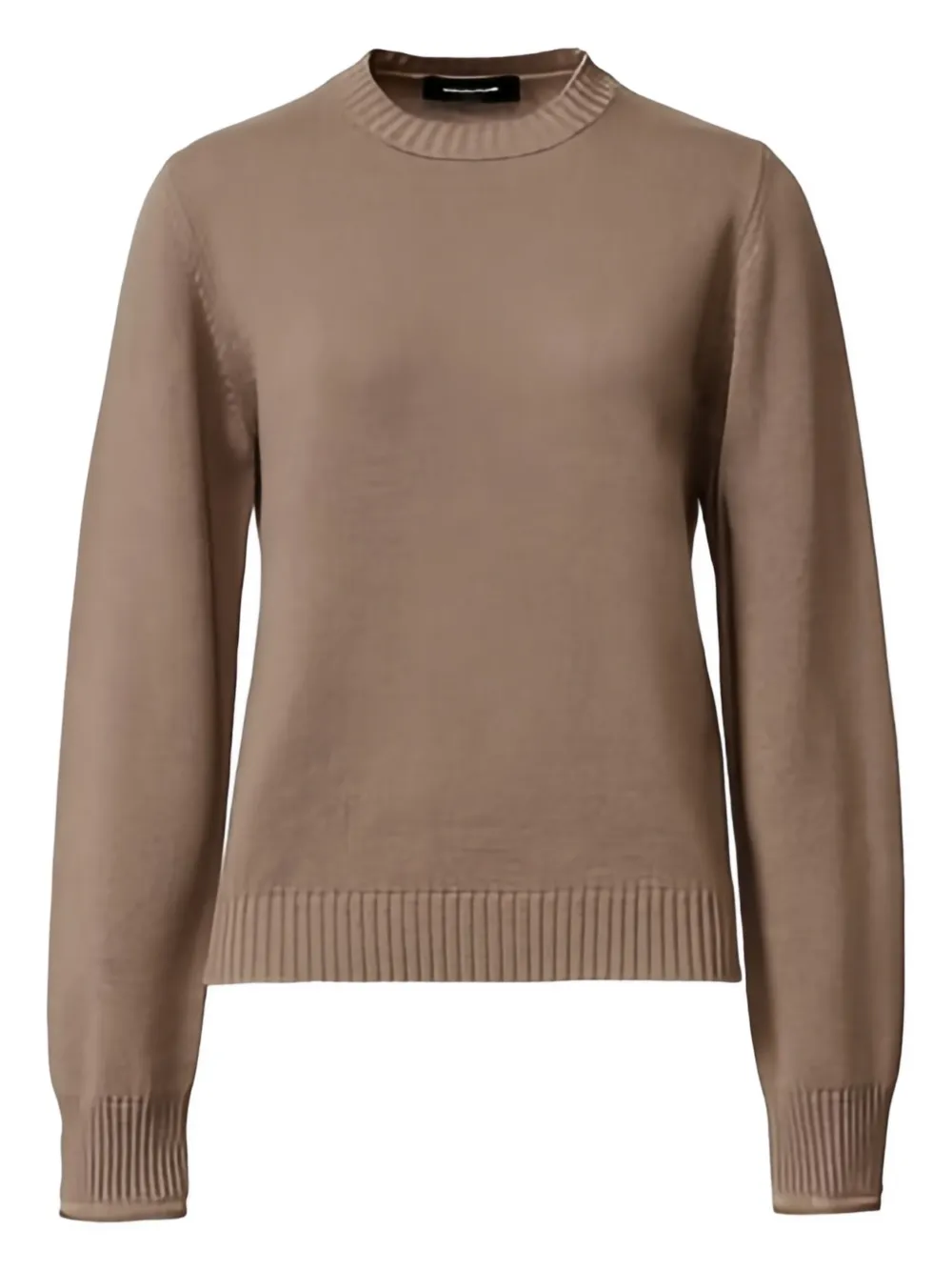 Fabiana Filippi round-neck sweater | Brown | Image 1