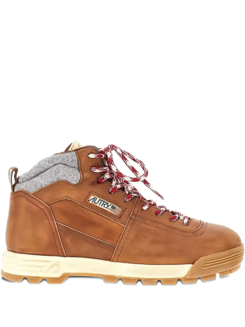 Autry lace-up hiking boots - ブラウン Autry lace-up hiking boots - ブラウン