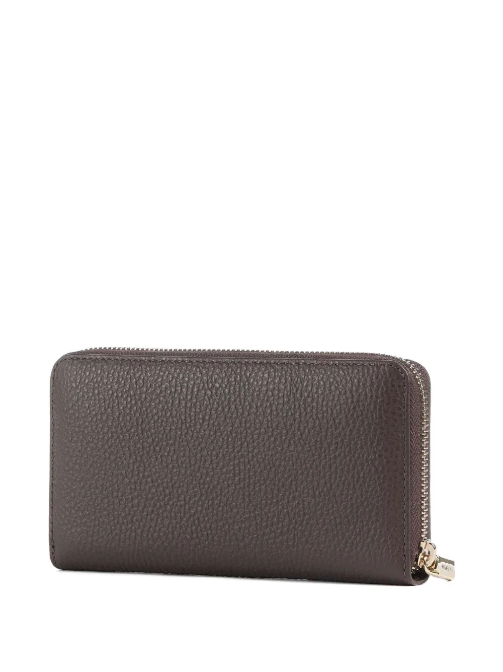 Coccinelle Portemonnee met metallic rits Bruin