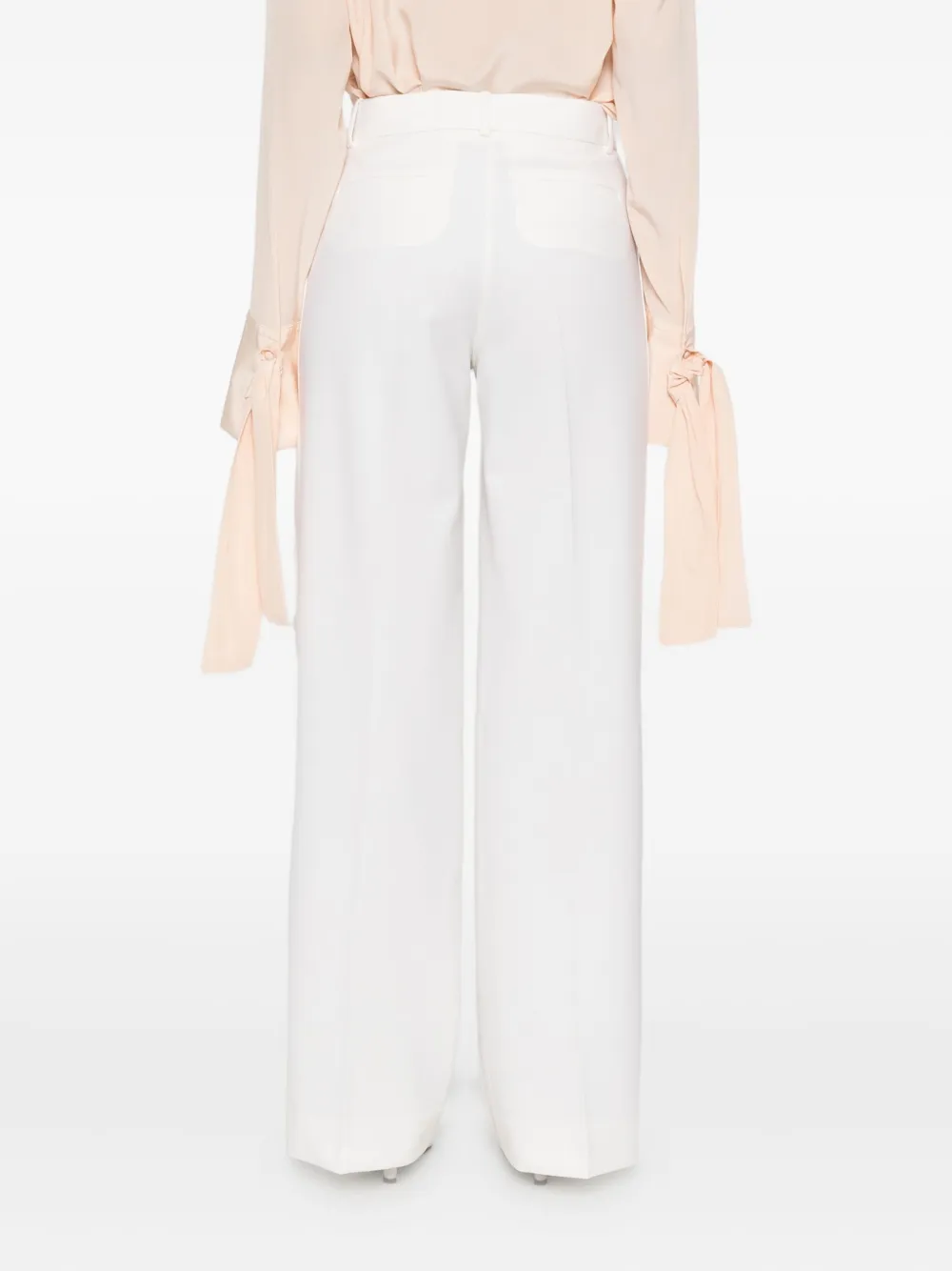 P.A.R.O.S.H. Broek met zijstreep Beige