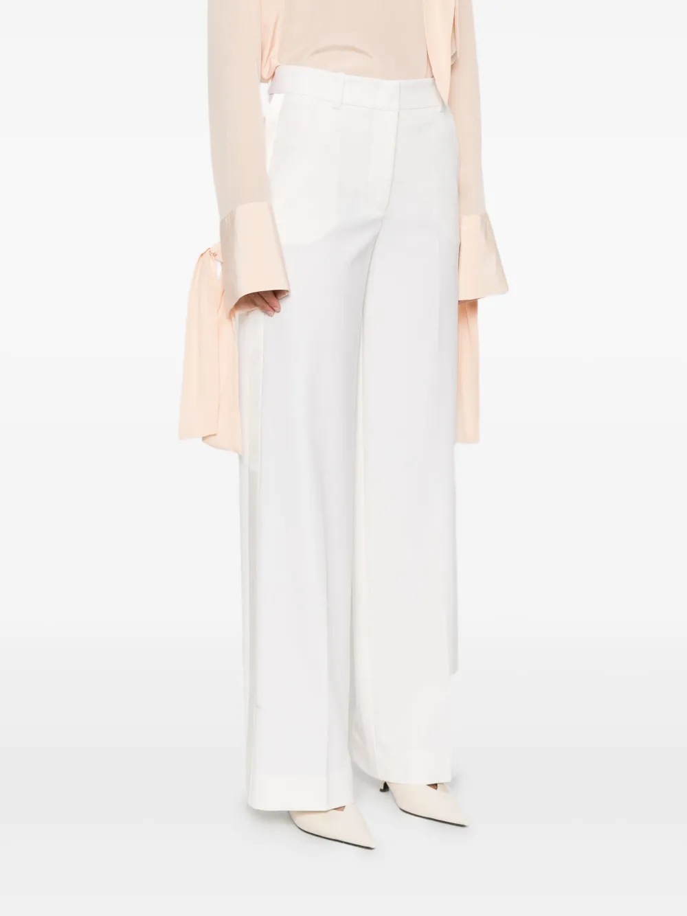 P.A.R.O.S.H. Broek met zijstreep Beige