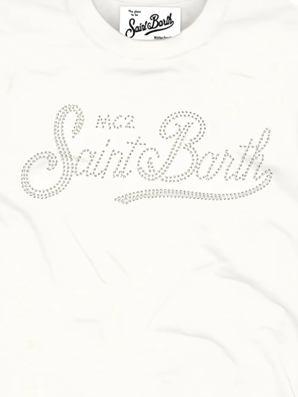 MC2 Saint Barth Kids Top met lange mouwen Wit