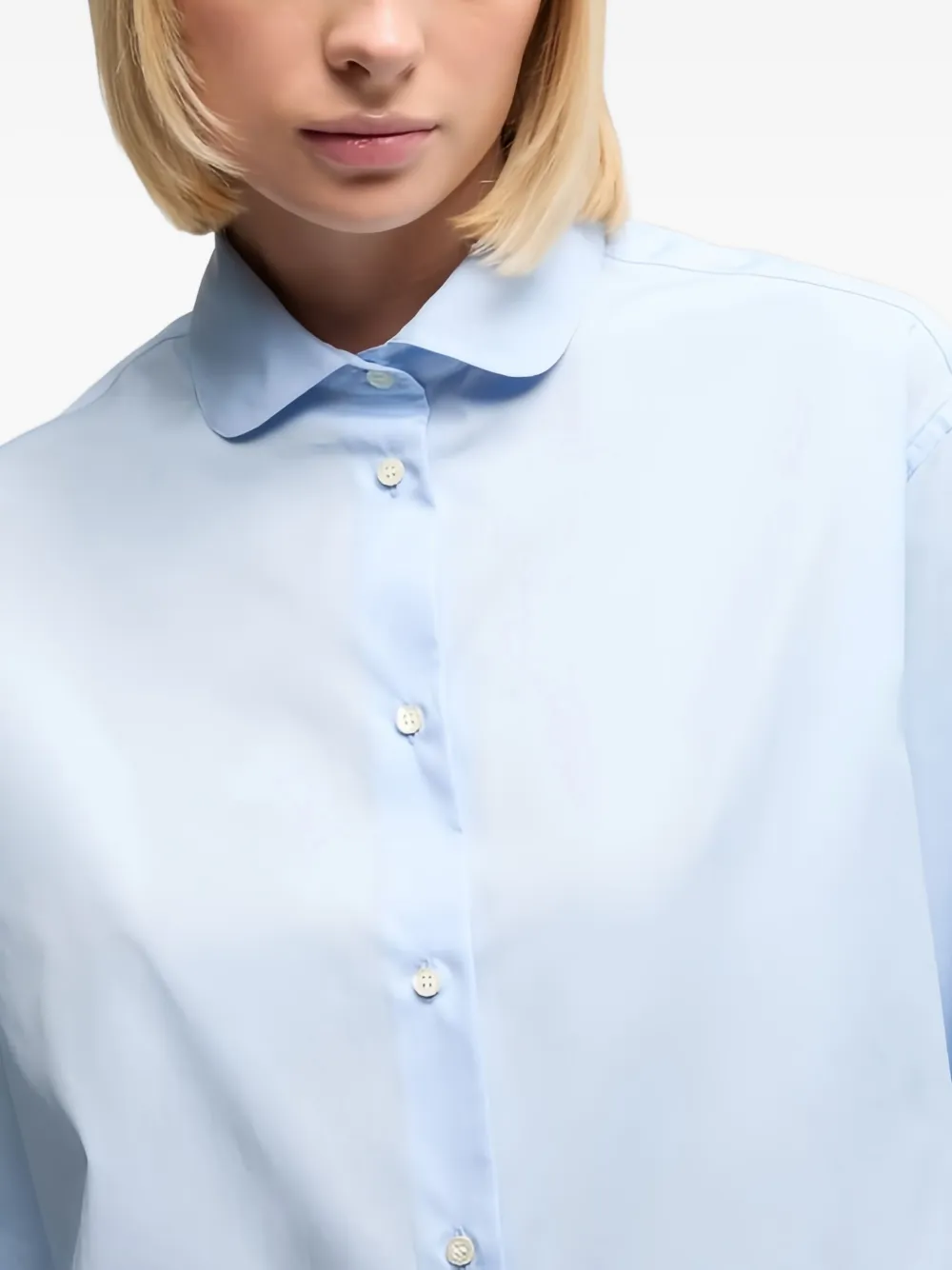 ASPESI Blouse met lange mouwen Blauw